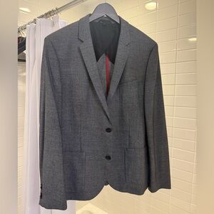 HUGO Charcoal Blazer for Men